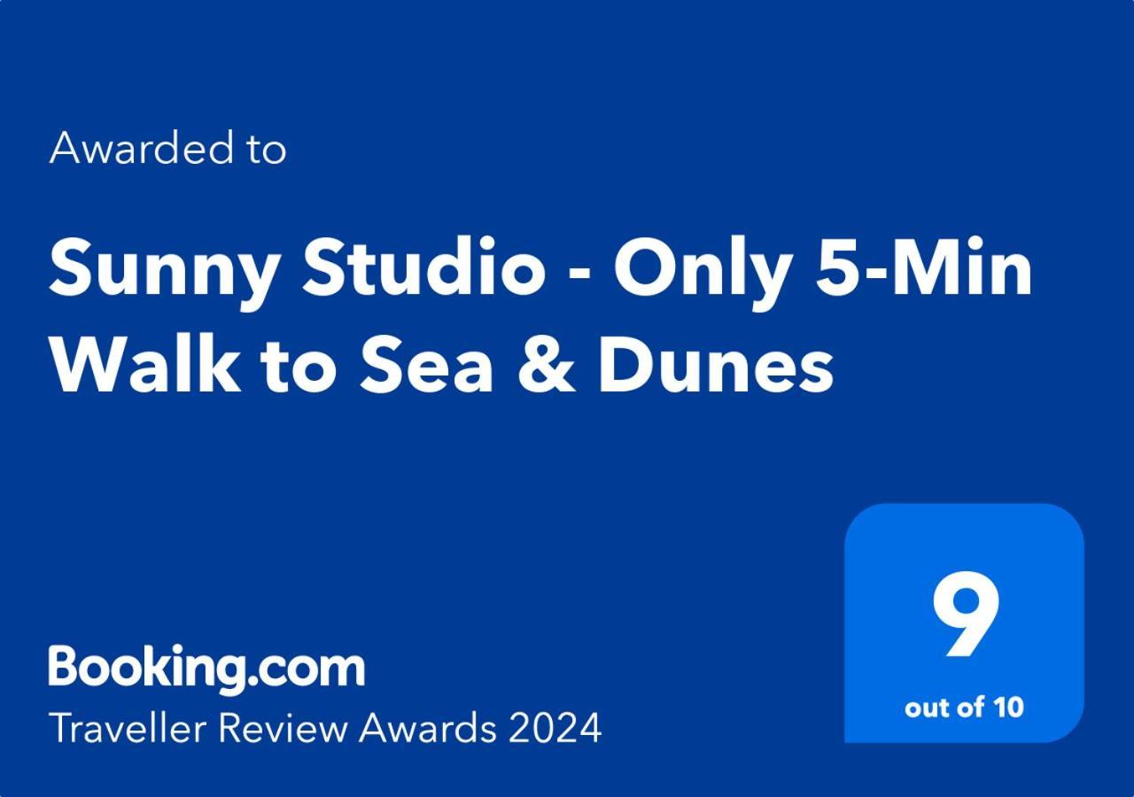 Sunny Studio - Only 5-Min Walk To Sea & Dunes Wijk aan Zee Zewnętrze zdjęcie